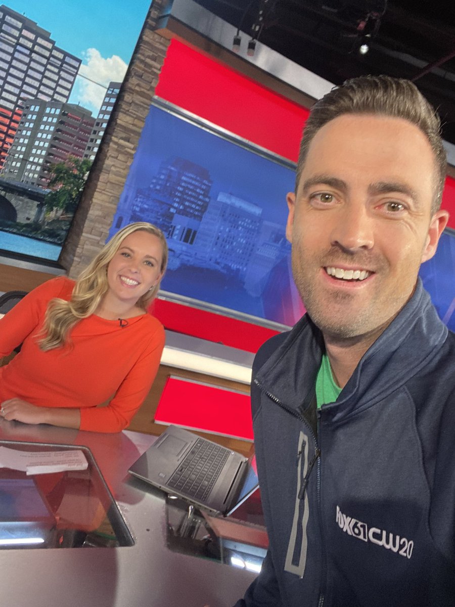 Happy Saturday! @Keith_McGilvery and I doing a little swap this morning, I’m at the desk and Keith is out at the Hartford Marathon! Join us through 9 am on @FOX61News