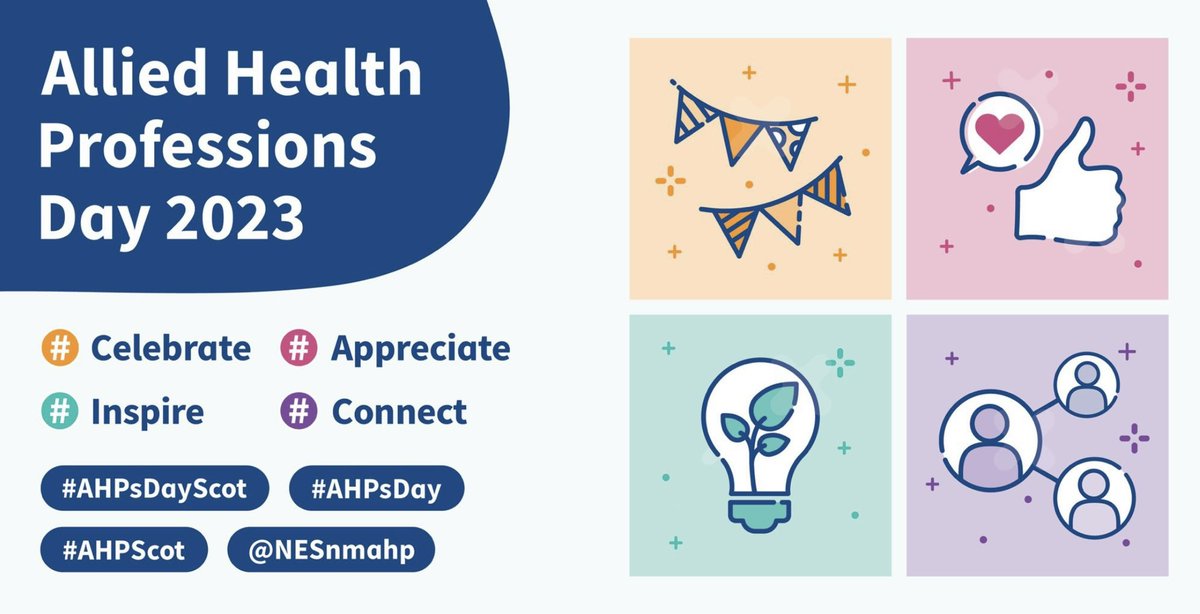 Happy AHP Day to all my fellow AHP’s.  #AHPDay2023 #AHPsDayScot @NHSGGCClydeAHP  @NHSGGCsouthAHP @NHSGGCnorthAHP
