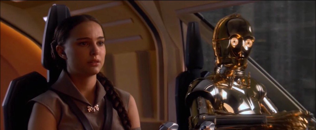 Starwars0nly's tweet image. Poetic Luke &amp;amp; Leia got Anakin &amp;amp; Padmé's droids in C3PO &amp;amp; R2D2 🫶🏻