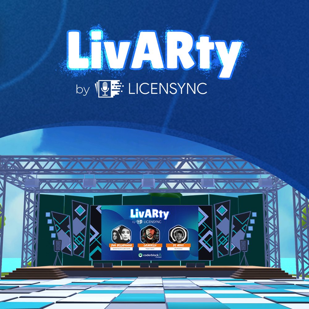 Cos'è Coderblock Connect?

Perchè Licensync sarà parte attiva dal 17 al 20 Ottobre?

Cosa sarà il LivARty by Licensync?

Scopriamolo👇🧵