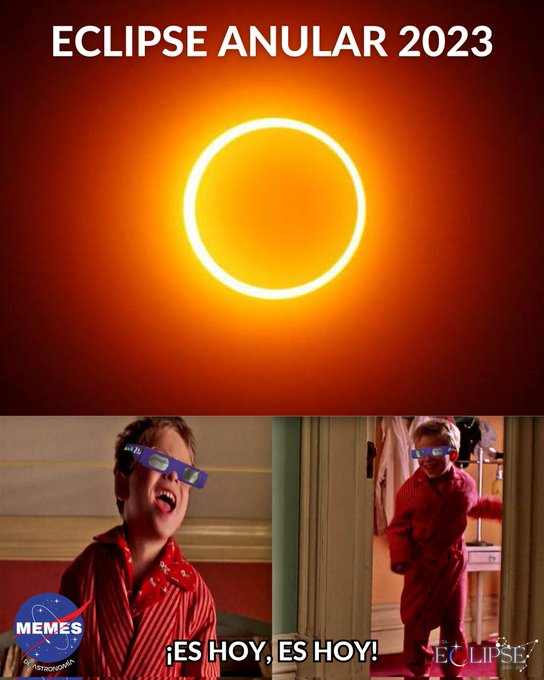 claudio_mj's tweet photo. El eclipse en R.D iniciará a las 12:34pm, y el momento de máxima cobertura será a las 2:13pm y el final del eclipse será a las 3:46pm...solo será parcial en nuestro país...meno de la mitad del sol, se verá la interrupción de la luna entre el medio de la tierra y el sol https://t.co/qTUbT0djGo
