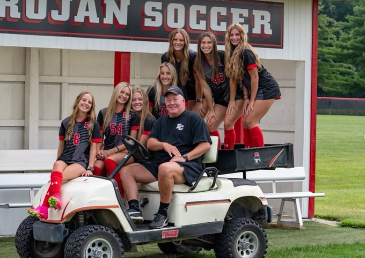 oliviahopper05's tweet photo. Can't believe it's the end of an era. A journey filled with sweat, tears, laughter, and unforgettable memories with the best teammates and coaches! Grateful for every moment on that field representing EC Soccer! 👏♥️🖤 #46out Here’s to the next chapter!  @ec_trojans @IndStSoccer https://t.co/zFHfdEDT2r