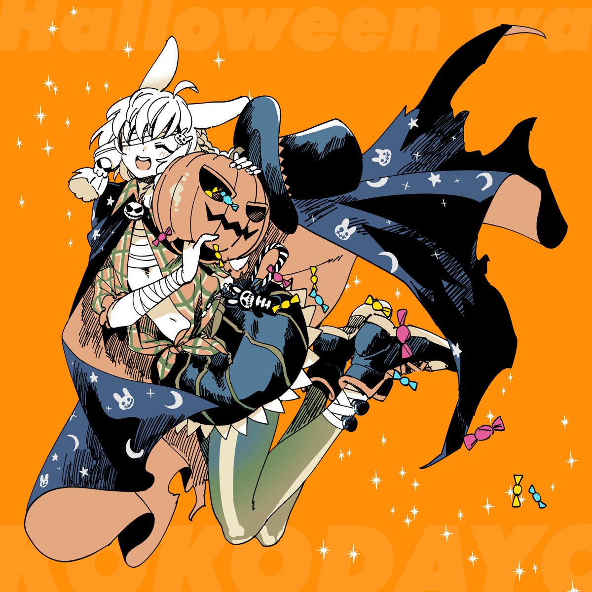 ハロウィンクルース再掲🎃🐰💕 