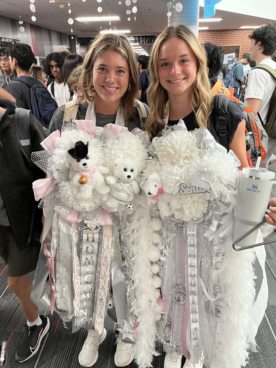 Laura K Springer (@laurakspringer1) on Twitter photo Hannah and Sadie rocking the mums for Homecoming🤪🤪🤪! Love these two and all they bring to Cowgirl Soccer. Wish those mums were a little bigger😂! <a href="/CoppellHigh/">🏫 Coppell High School 📚</a> #EmbracetheJourney Hannah and Sadie rocking the mums for Homecoming🤪🤪🤪! Love these two and all they bring to Cowgirl Soccer. Wish those mums were a little bigger😂! <a href="/CoppellHigh/">🏫 Coppell High School 📚</a> #EmbracetheJourney