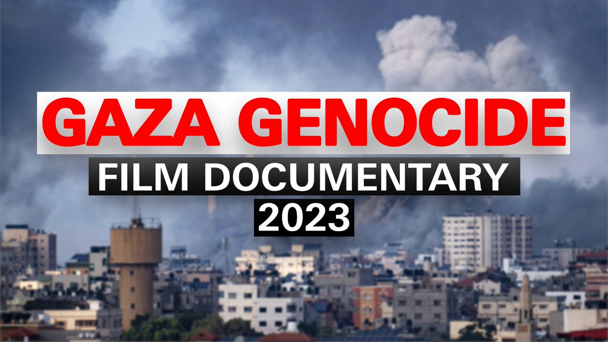 metallichamed's tweet photo. 🚨 GAZA Genocide Film Documentary 2023 (UNCENSORED)
https://t.co/MIkjQAeKy8

Download the film from YouTube's description.

SHARE IT, AND SAVE GAZA, STOP THIS GENOCIDE, AND SPEAK UP https://t.co/vuqLE4T4q3