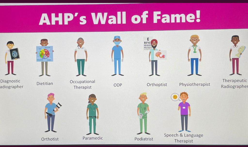 Let’s celebrate our wonderful AHP professions #AHPDay2023