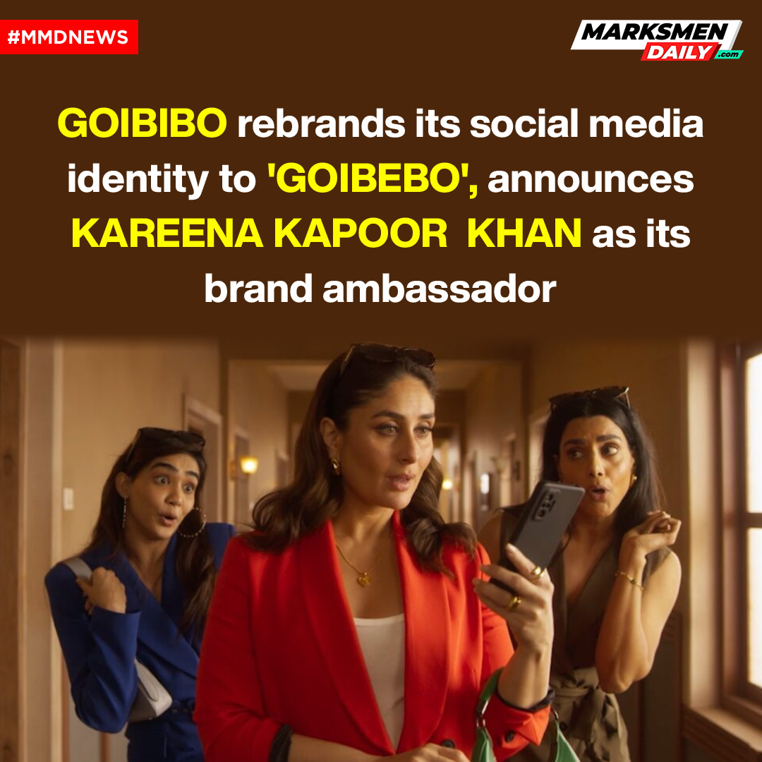 DailyMarksmen's tweet photo. Travel platform @goibibo has announced #KareenaKapoorKhan as its new #brandambassador. As part of a campaign, Khan took over the social media handles of the brand to call it #Goibebo. The film has been conceptualised by @TalentedAgency  and executed by Dharma 2.0. https://t.co/kQLQHyksxj