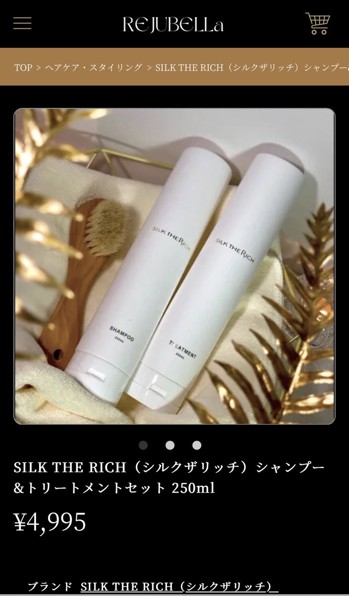 輝く高品質な シルクザリッチ ヘアケア 輝く高品質な シルクザリッチ ヘアケア