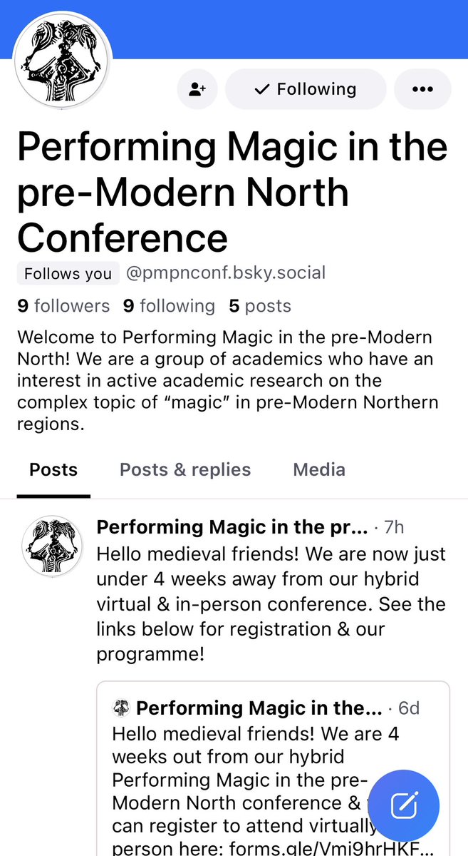 Performing Magic in the Pre-Modern North tweet media