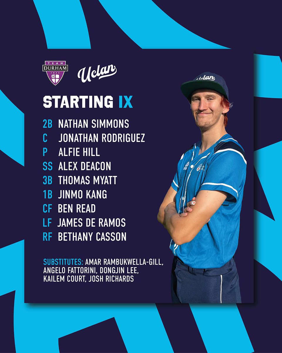 UCLanBSC's tweet photo. First game of the BUCS 2023/24 season away at Durham University where we take on Durham Wolves ⚾️
#bucs #bucsbaseball #baseballuk https://t.co/78AwRWAXJd