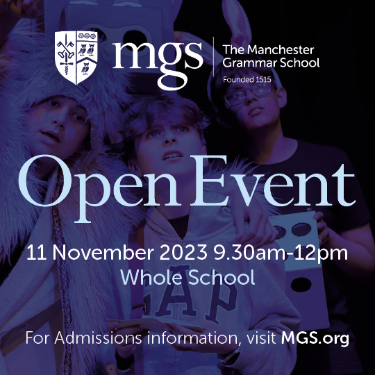 MumsDadsPublish's tweet photo. One month until the next Open Event held at the Manchester Grammar School @mgs_1515. Open Morning takes place on Saturday 11 November 9:30-12pm.
Visit https://t.co/cJqNftJ8Wv for more information!
#openmorning2023 #OpenMorning #SchoolOpenDay #SchoolOpenEvent #ManchesterGrammar https://t.co/dZoZ9nsQcj
