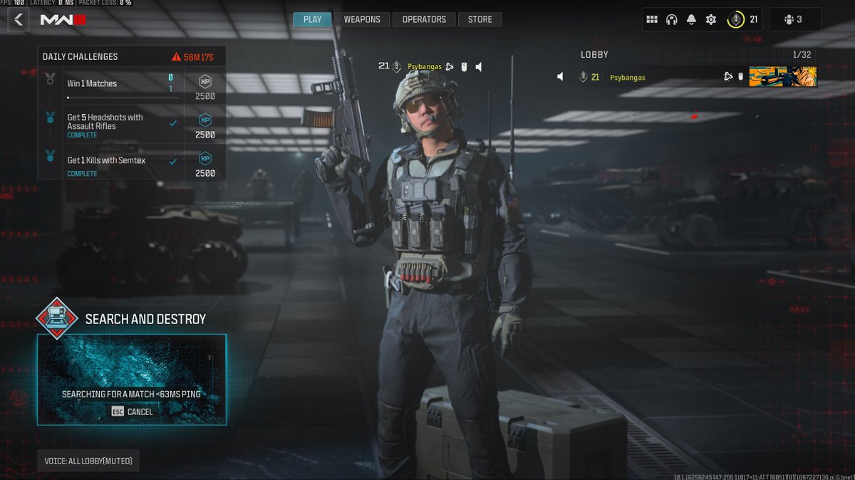 psybangas's tweet image. 🎮 Exciting news, gamers! I'm diving into the Modern Warfare III open beta, featuring new and classic maps! Plus, Search and Destroy mode just dropped! Join the fun, chat, and support! kick.com/psybangas🚀🕹️ #MW3Beta #GamingCommunity #SupportTheChannel