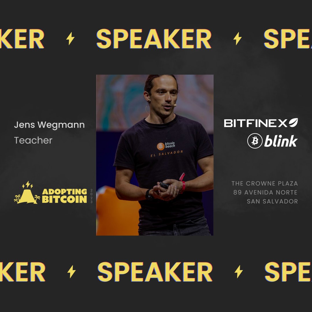[SPEAKER ANNOUNCEMENT]    
[ANUNCIO DE ORADOR]

Jens Wegmann is an astute educator and principal at a Montessori school in Germany who identified shortcomings in the traditional education system early in his career. At just 30, he assumed leadership at the school and has been