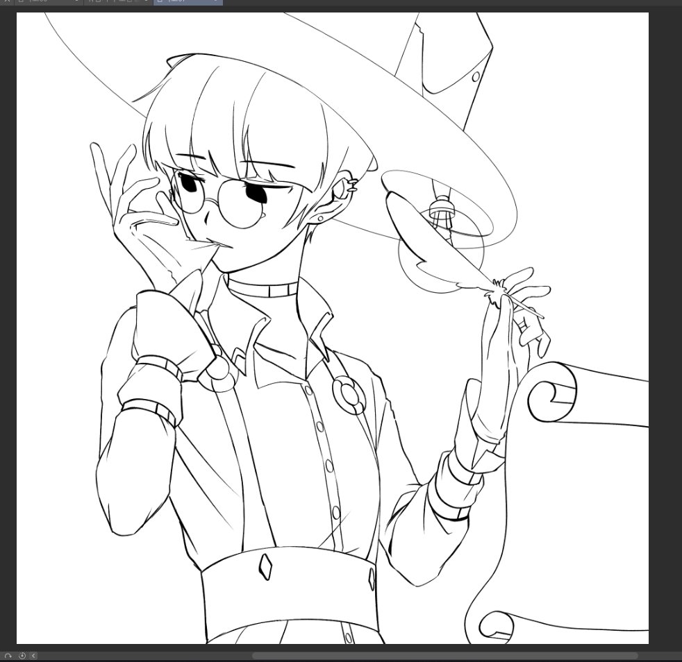 분명 낙서였는데