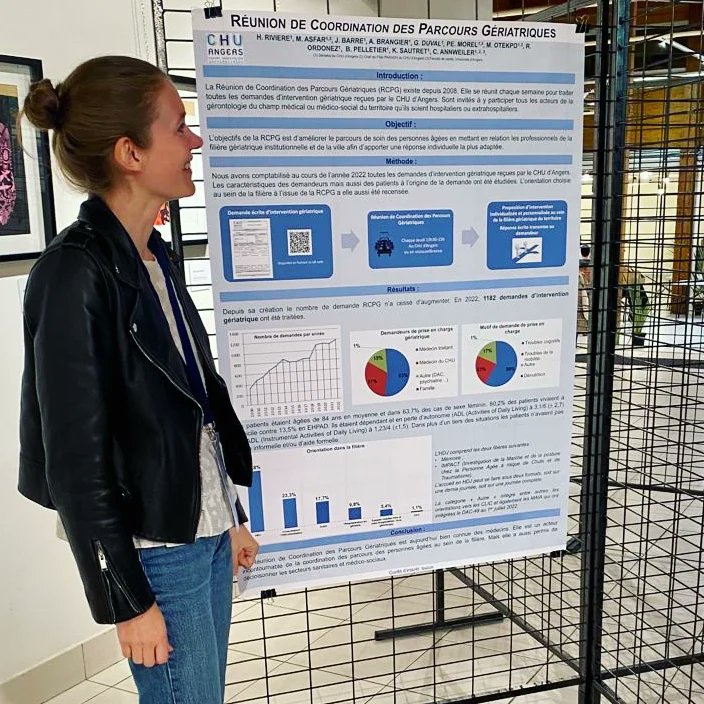 🥇 Prix du meilleur poster pour le Dr Hélène RIVIÈRE sur la Réunion de Coordination des Parcours Gériatriques !
🎙️Et de la meilleure communication libre pour le Dr Guillaume DUVAL sur les parcours gériatriques en SMR !! 🎉👍 

#SGOC #SGOC2023