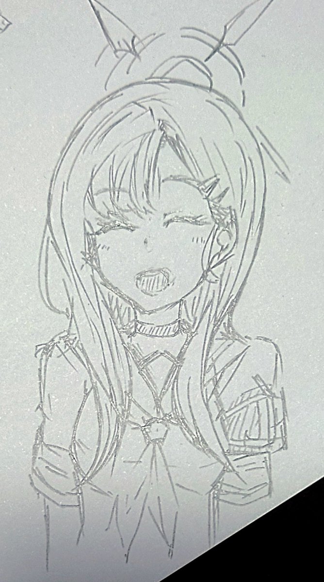 satomi_walker's tweet photo. 一年以上ぶりに絵描いた☺イチカ可愛い…下書きでは書いてたヘイロー忘れた
#イラスト
#ブルーアーカイブ 　#ブルアカ https://t.co/ri39voNzhX