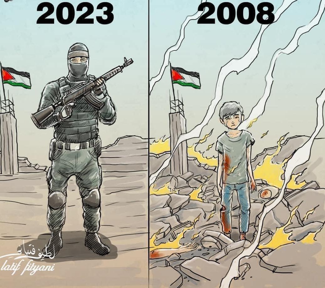 Those you call terrorists, were just kids when they were exposed to terrorism by Israel!

So who set the bar on terror?