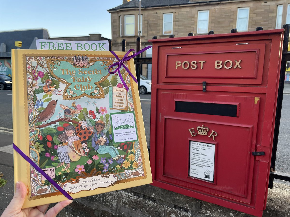 “Traffic-light fairies have bundles of energy and excellent eyesight”

The Book Fairies are excited to be sharing copies of The Secret Fairy Club by Emma Roberts

Who will be lucky enough to spot one

#ibelieveinbookfairies #TBFSecretFairy #TBFMagicCat #secretfairyclub #edinburgh