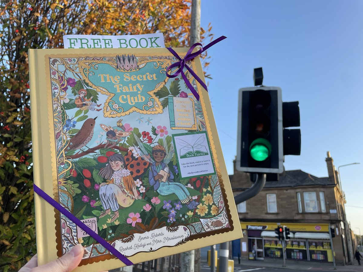 Jennife09761350's tweet photo. “Traffic-light fairies have bundles of energy and excellent eyesight”

The Book Fairies are excited to be sharing copies of The Secret Fairy Club by Emma Roberts

Who will be lucky enough to spot one

#ibelieveinbookfairies #TBFSecretFairy #TBFMagicCat #secretfairyclub #edinburgh https://t.co/5LbHAPxC45
