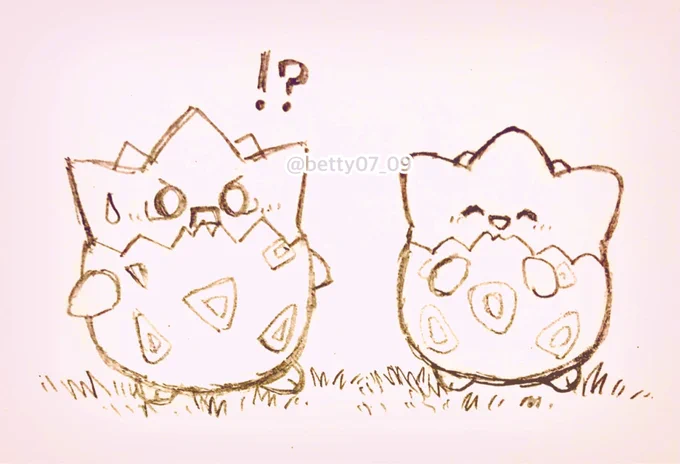 素直で勇気あるトゲくんといつも強気な態度だけど優しいトゲちゃん…っていうのもいい組み合わせだったかもしれないよな…ウッ(自分で描いといて自爆) 