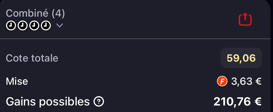 LPronosL's tweet image. DU MONDE DE CHAUD POUR LA COTE À @60.00 DU JOUR? 🔥

4 MATCHS ! PAS IMPOSSIBLE ! 😂🤑

50 RT ♻️ &amp;amp; 150 ❤️ ET JE BALANCE ! 💫

#TeamParieur #Pronos