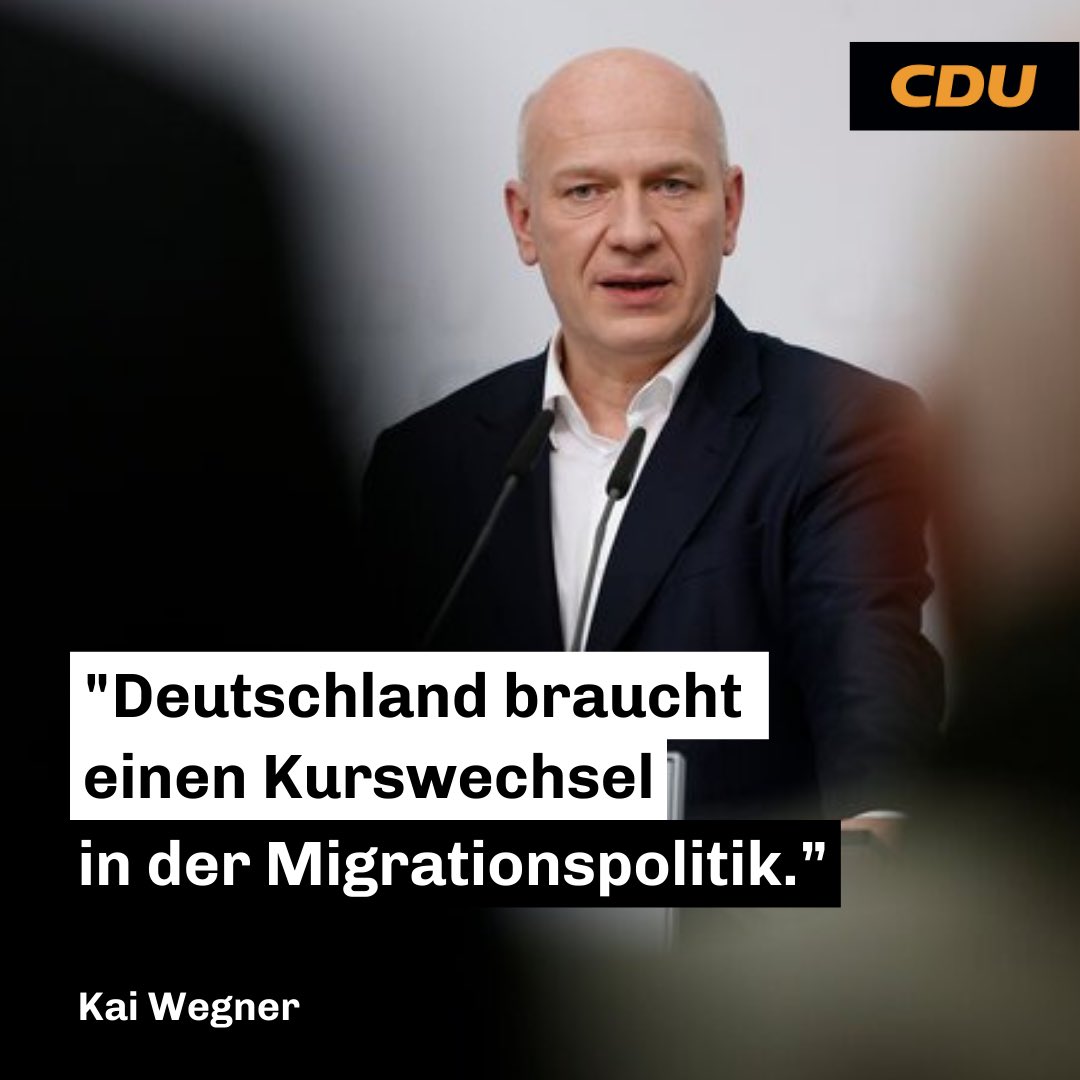cduberlin's tweet photo. So wie es ist, darf es nicht bleiben - Deutschland braucht einen Kurswechsel in der Migrationspolitik.
Dabei geht es darum, Humanität und Ordnung gleichermaßen umzusetzen. https://t.co/E5B047xMa4