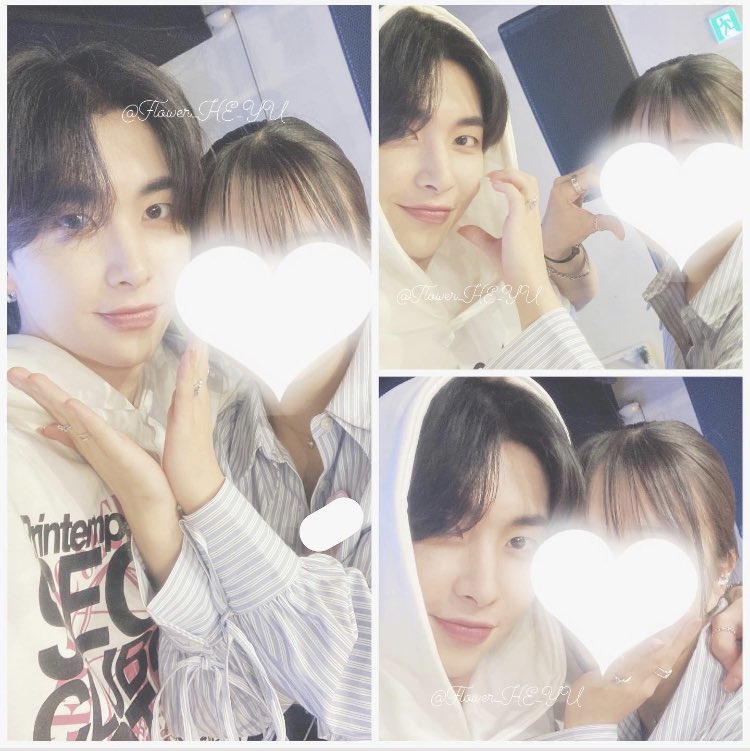 Flower_HE_YU's tweet photo. 🤍231008.09 特典会🤍
ツーショのポーズ思いつかなくて同じようなのばっかだけど、ドンヨル可愛いから共有🫱🏻‍🫲🏽 ㅋㅋㅋ
しかもスリーショット当たったの😭😭私この日がファンヨルに会えるの最後だったから、悔い残したくなくて、頑張ってポーズ伝えたらやってもらえました😭💖2人とも可愛すぎた、🤦🏿🖤 https://t.co/KyrR9p1IDr