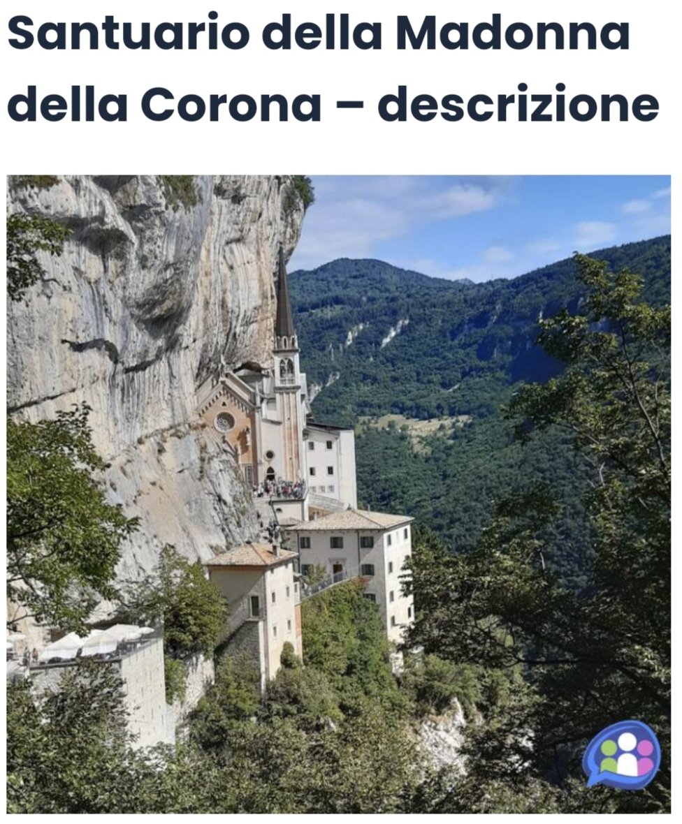Annina_dolcina's tweet photo. Il suggestivo e bellissimo Santuario della Madonna della corona, in Trentino.
(📸 #anninayoufriend).
Storia e descrizione li trovate in questo articolo:
https://t.co/XsqxSwvvjb
#santuario #santuari #chiesa #trentino #chiese #youfriend #italia #viaggi #viaggiare https://t.co/MBXP7zTtYn