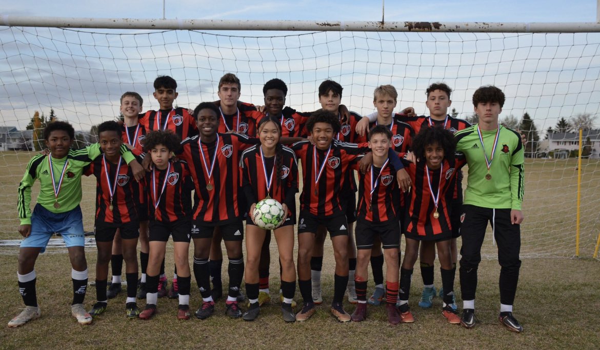 StNicksAcademy's tweet photo. Congratulations to the St. Nicholas Soccer Team for winning gold in the ECSD Academy League! https://t.co/s7v062MUI9