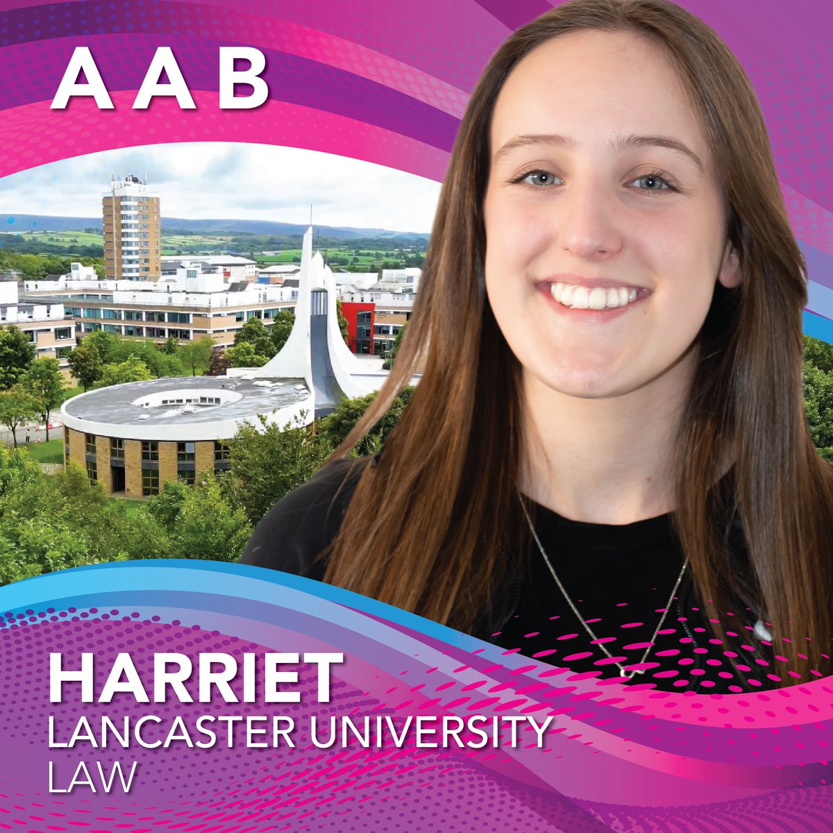 TurtonSixthForm's tweet photo. Turton Sixth Form Celebration 2023:
Congratulations to Harriet on her A-Level results and earning a place @LancasterUni studying Law.
Have a great time & the best of luck.
Our #openevening is on Thursday 19th October, 5pm-7:30pm
#TSFallstars #TSFallstars2023 #TSFcelebration https://t.co/GxXcSfDv3r