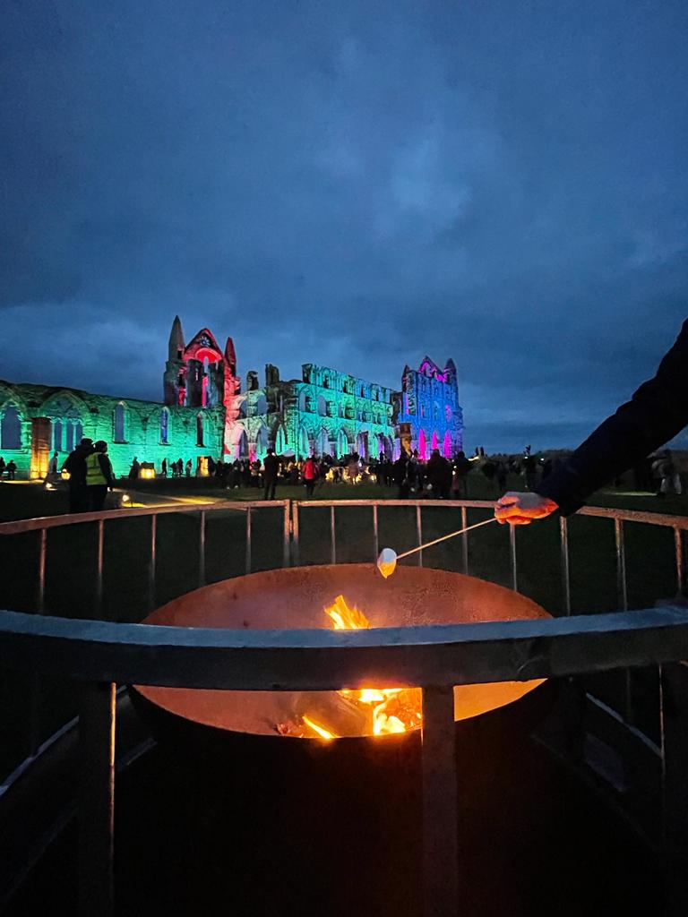 The countdown is on... Just one week to go until Illuminated Whitby Abbey 2023 begins! 🙌 Get ready for epic drama, spectacular colours and lights and all things spooky 🧛‍♂️✨🎃 👻 Book online to save 10% via the English Heritage website. - english-heritage.org.uk/visit/whats-on…