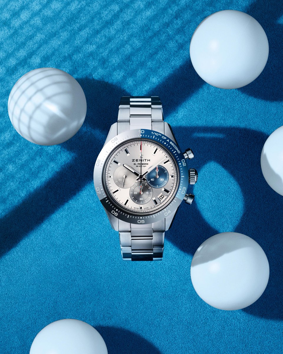 ZenithWatches's tweet photo. Iconically #ElPrimero: The tricolour dial, one of the most instantly recognizable aesthetic elements of El Primero equipped watches since 1969, is celebrated with an unprecedented tricolour bezel on the boutique-edition #ChronomasterSport.
#ZenithWatch #Watch #Chronograph https://t.co/zRyMrjgXPK