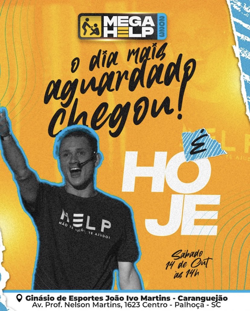 FJUStCatarina's tweet image. O dia chegou! 🙌🎉

Não deixe nada te impedir de estar junto com a gente hoje, no maior evento de valorização à vida!🎗️

#VemPraFJU
#FJUSantaCatarina 
#MegaHelp