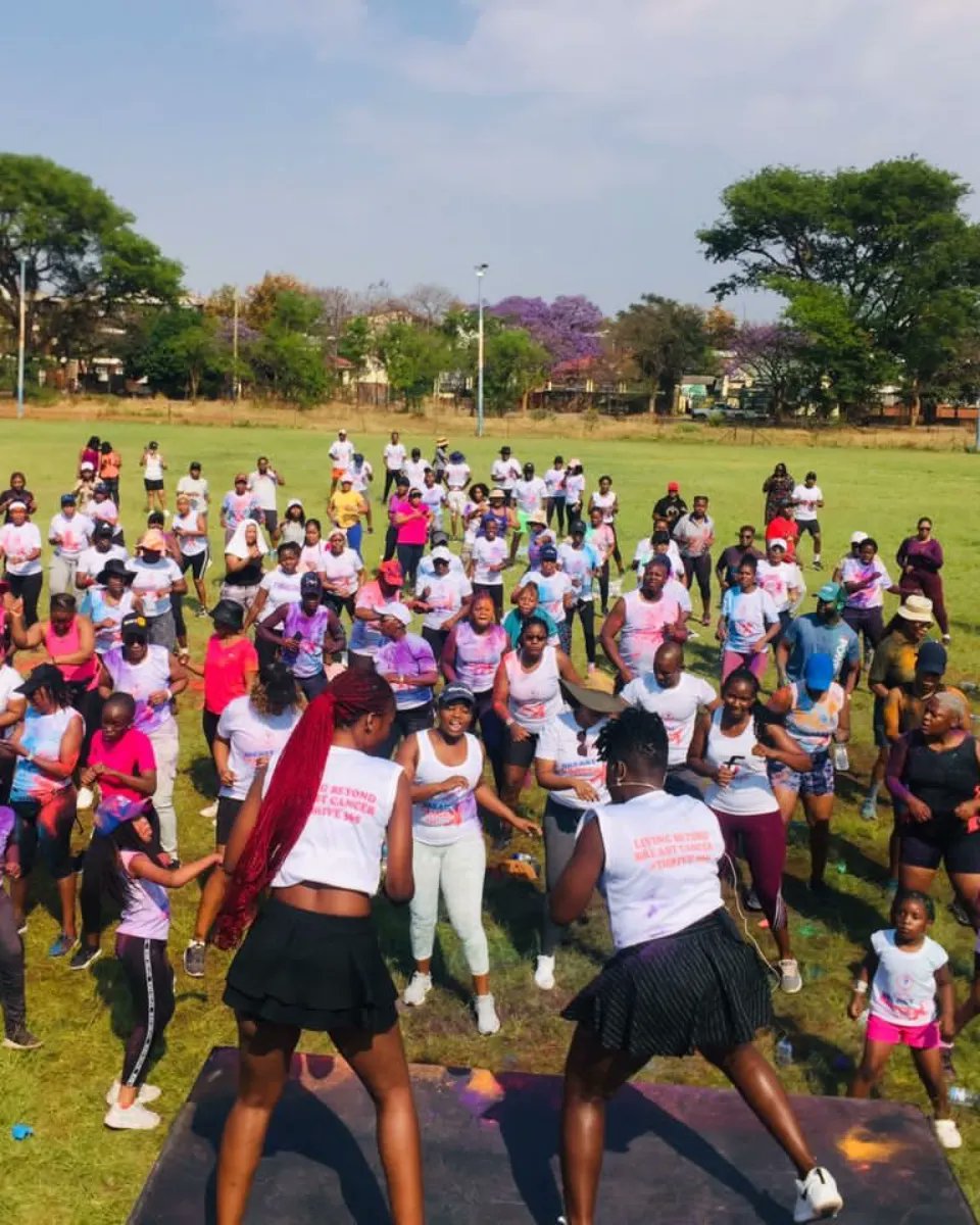 We danced, played, exercised, socialized, interacted and a whole lot more!

Thank you to @fitkhosie @hartsfield_tshisanya @samson_bricks <a href="/pusheka_girl/">Pusheka Girl</a> @aqua_manzi_zw for making it a successful breast cancer awareness day

#breastcancerawareness 
#fitnessisvital 
#nustfm