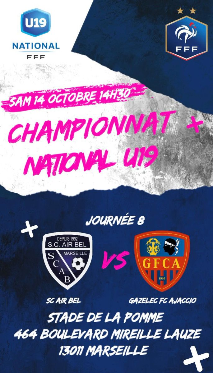 ArhounHicham's tweet photo. J8 U19 Nationaux ! Réception du @gfc_ajaccio ⚽️🔥 https://t.co/Y4UeHGI6RK