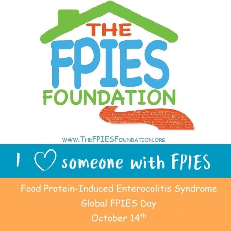FPIESuk's tweet photo. Today is Global FPIES day! A time to raise awareness and show support. We are very happy to be able to collaborate with @FPIESFoundation  😊 https://t.co/Rd9dbZUmXR