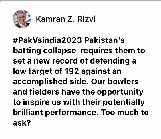 #PakVsInd2023