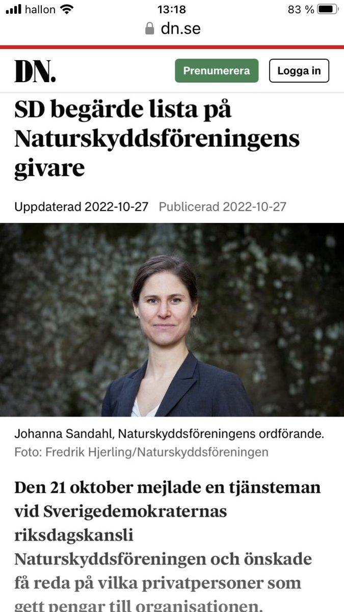 h09amdah's tweet photo. Civilsamhället och demokratin. Intressant inledning på evenemangshelgen på #naturskyddsföreningen #svepol https://t.co/mjQFMh3br4