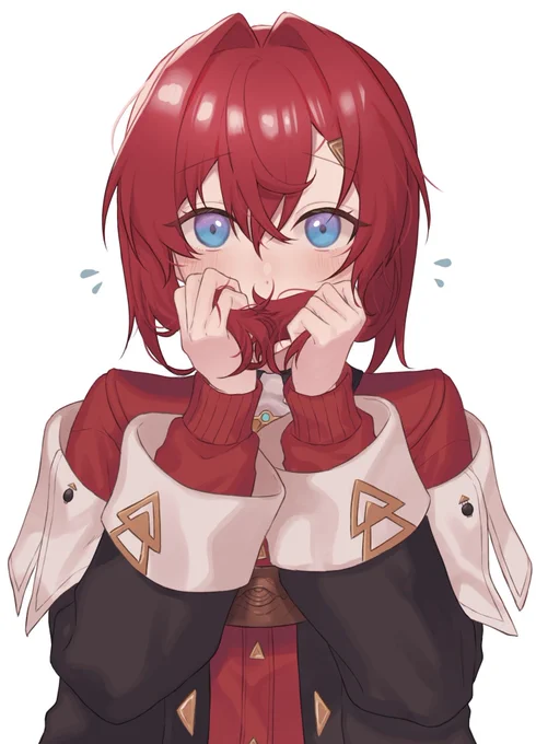 #絵ンジュ照れアンジュさん 