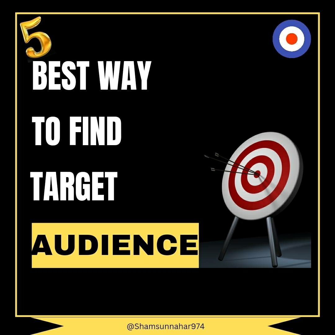 shamsunnahar974's tweet photo. 1. Market Research
2. Analyze Existing Customers
3. Competitor Analysis
4. Social Media Insights
5. Test and Refine
#TargetAudience #MarketResearch
#DigitalMarketing
#AudienceEngagement
#CustomerAnalysis
#SocialMediaInsights
#ConsumerBehavior
#BuyerPersona #CustomerS https://t.co/iLR7jTOK97
