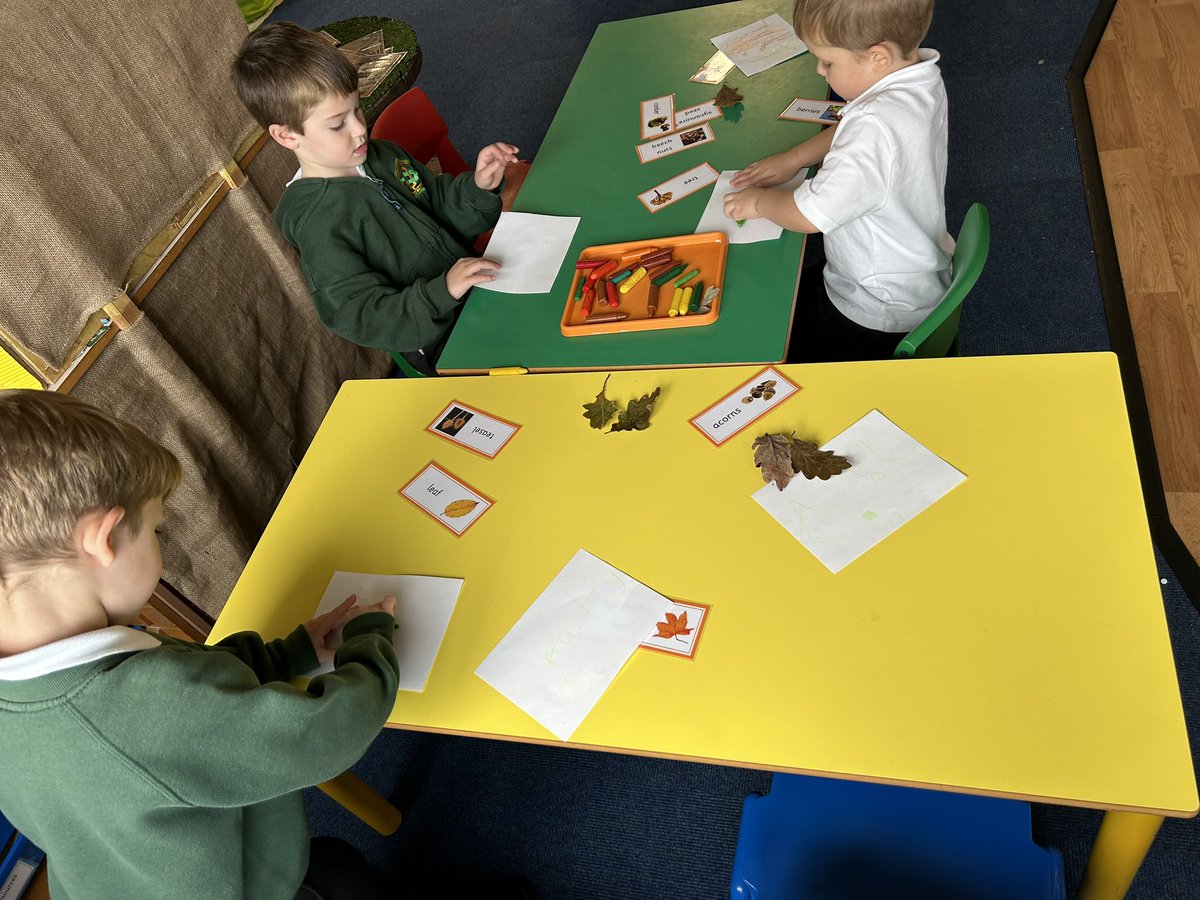 penlrec's tweet photo. ✨Missions✨ Autumn leaf rubbings, spiky hedgehogs and autumn trees! Lots of fine motor skills being developed this week! #ppsrec #ppspd https://t.co/fhbBIQeyEJ