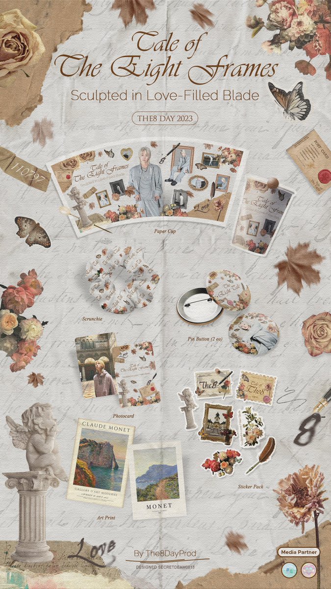 The8DayProd's tweet photo. 🪞📜🪶

𝓣ale of The Eight Frames, Sculpted in Love-filled Blade

#THE8Day2023 #TheEightTale

SEVENTEEN THE8 Birthday Cafe Event in JAKARTA

🗓️ Sunday, 5 November 2023
📍 CECEMUWE Cafe and Space 
🕰️ 11.00 - 12.30 | 13.00 - 14.30

Must Read https://t.co/w0kwIEi6qL

#The8 #디에잇 https://t.co/dmLSmqnMM1