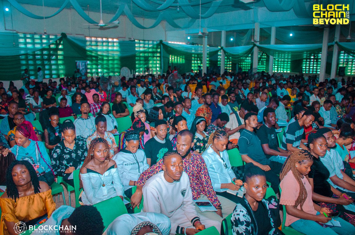 NdukaAnthonyA's tweet photo. In case you missed,
@BlockchainUNN Conference 2.0, tagged #BlockchainAndBeyond, was a remarkable event that brought together enthusiasts and experts from the blockchain industry.
The conference featured an array of insightful workshops, including Developer, Content, and Design sessions, allowing attendees to deepen their understanding of blockchain technology and explore its potential in various fields.
The Developer workshop was a hands-on experience where participants learned about blockchain coding, smart contracts, and decentralized applications.
The Content workshop focused on how to create engaging and informative content in the blockchain space, covering topics from technical writing to social media strategies.
Meanwhile, the Design workshop delved into the importance of user-friendly interfaces and visual design in blockchain applications.
We are extremely grateful to our invited guest speakers who graced the conference with their expertise and experiences.
@iamchrisani | @Ebunayo08 | @AronuUgochukwu | @InvestorNnKay | @codemathics | @ajulu_
| Uche Edeoga | David Herbert | @judicodes | Ekennia Chidiebere | Abraham Owunaka | John Fawole | Ohalewe Richmond
| Joshua Mba
Their captivating talks and discussions ignited the enthusiasm of the audience, leaving a lasting impact on everyone present.
Our heartfelt appreciation goes out to our sponsors, whose support and contributions made the event possible.
@PanvalaHQ | @BunzzDev | @graphprotocol
Big Thanks to our Community Partners
@I4GUNN | @GDSC_UNN | Tech Inverse | @nacosnational UNN (chapter) | @SheCodeAfrica UNN (chapter)
For your commitment to fostering innovation and knowledge-sharing in the blockchain community is commendable.
We would also like to extend our gratitude to our media partners
@nftstudio24
@Bankless_Africa
@Diutocoinnews
@CryptoAssetBuy
@technextdotng
whose coverage and promotion of the conference helped reach a wider audience and spread awareness about the transformative potential of blockchain technology.
Last but not least, I want to express my deepest gratitude to my exceptional team. Their hard work, dedication, and passion for blockchain technology made BlockchainUNN Conference 2.0 a resounding success.
Together, we look forward to organizing the next edition, @BlockchainUNN Conference 3.0, and continue advancing the blockchain ecosystem with even more exciting insights and opportunities.
We're on the news:
TechNext: https://t.co/y8Ymjxwhur
Diutocoinnews: https://t.co/jxzHLvO4JS
More Images: https://t.co/vK25Inbh5K
WATCH OUT FOR BlockchainUNN Conference 3.0
#BlockchainUNN #BlockchainandBeyond #BAndBConference #BAndB #BlockchainUNNConference2023 #BlockchainUNNConference #Web3 #Web3Campus