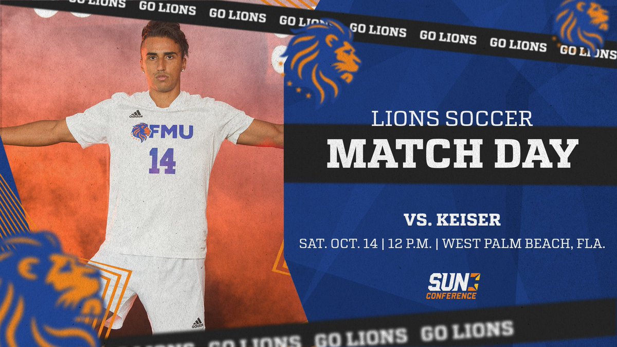 IT’S GAME DAY❗️❗️❗️

🆚 #17 Keiser University
📍 West Palm Beach, FL
⏰ 12:00pm ET 

Big test today.

#GoLions
