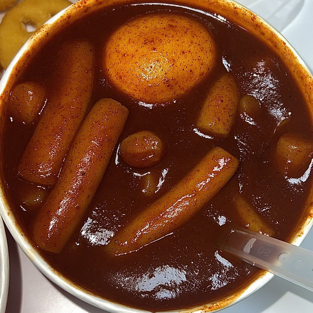 habbikkk's tweet image. 신불떡볶이 치킨마요덮밥