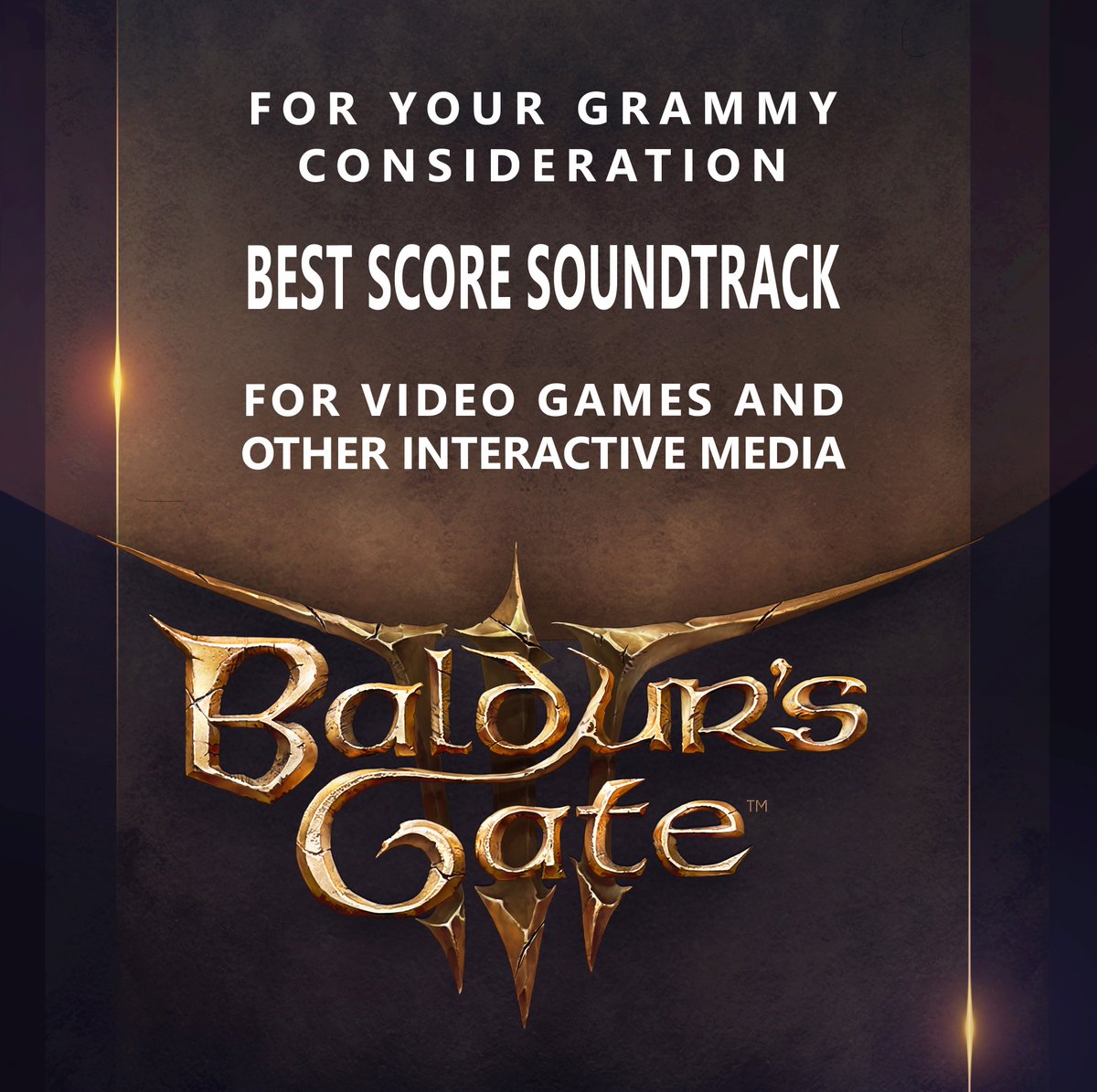 Borislav_Slavov's tweet photo. Dear #Grammy  Academy members and friends,  
we committed 6 years of our lives and hearts to making Baldur's Gate 3 soundtrack a deep and genuinely еmotional experience. Today I humbly ask for your time and consideration. 
https://t.co/HlYmy6Cv8d
Full OST on Spotify: https://t.co/Ls20lMnQJ0
@larianstudios #BaldursGate3