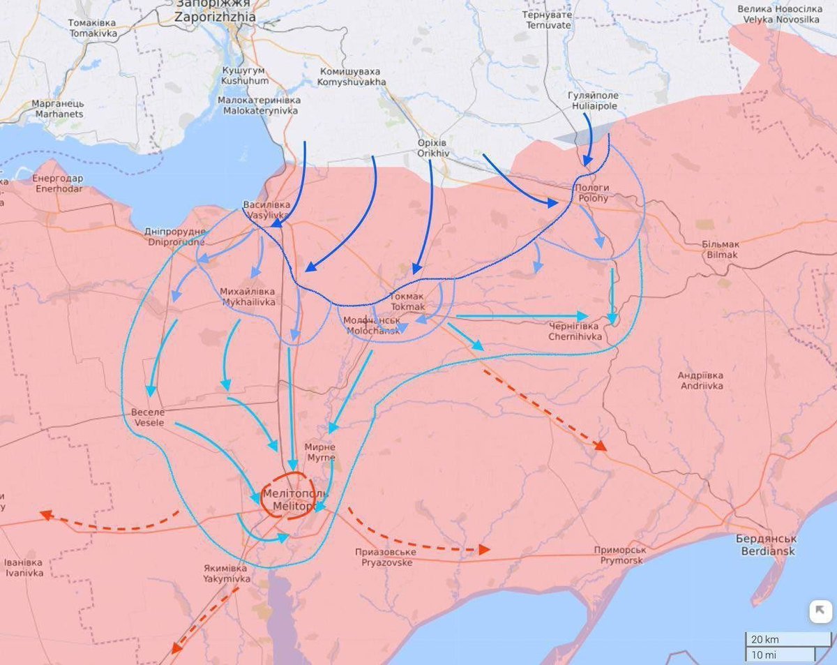 JohnnyRamone91's tweet image. Après presque cinq mois de combats intenses, la contre-offensive ukrainienne, très médiatisée, est-elle terminée? Ou plutôt, mis à part des avancées tactiques couteuses, dans l&apos;incapacité d&apos;une percée opérative, comme illustrée, au delà du saillant de #Robotine faute de réserves…