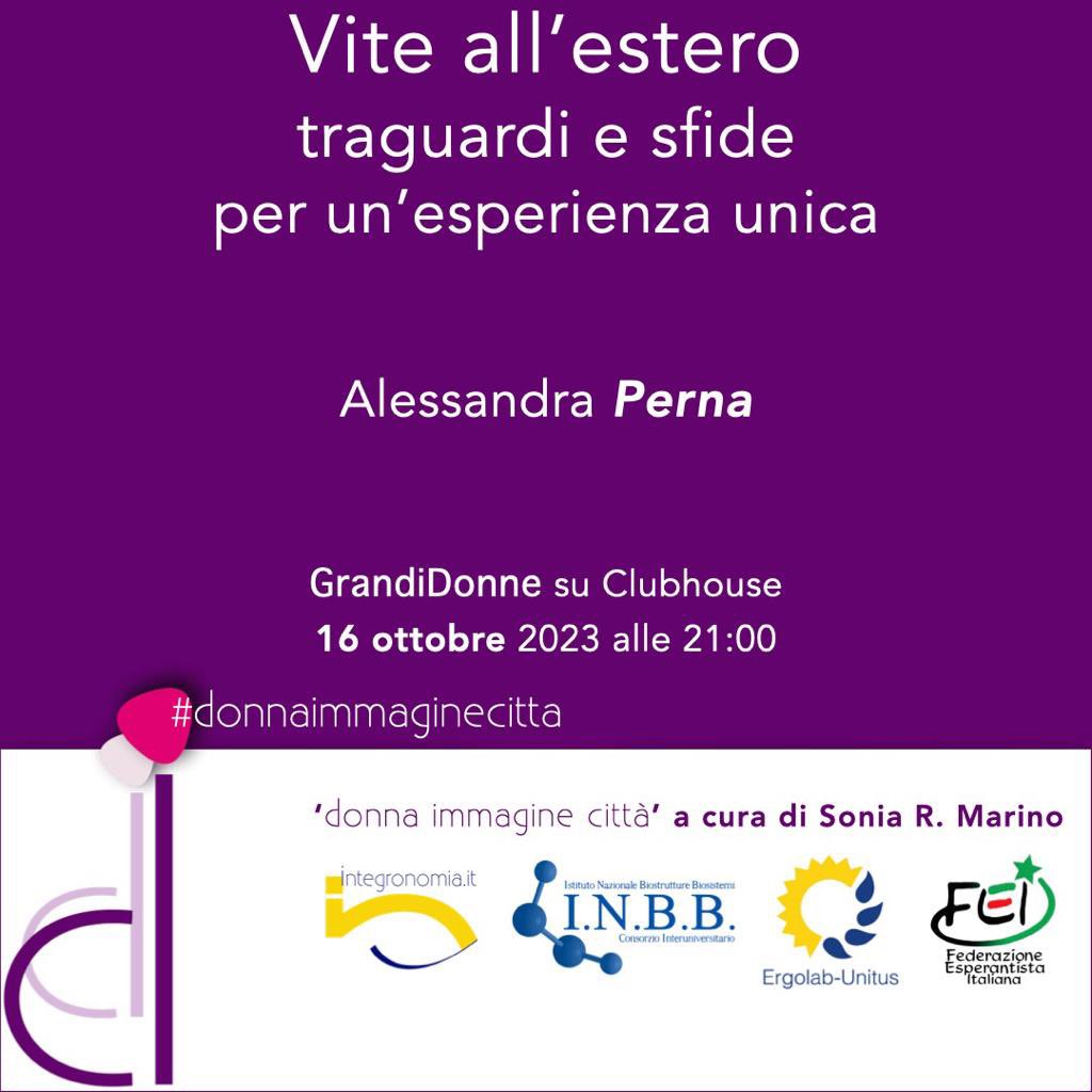 #grandidonne #donnaimmaginecitta #leprotagoniste #womanempowerment #femaleempowerment #clubhouse #eventi #womensupportingwomen #16Ottobre <a href="/marinosonia/">Sonia R. Marino</a>