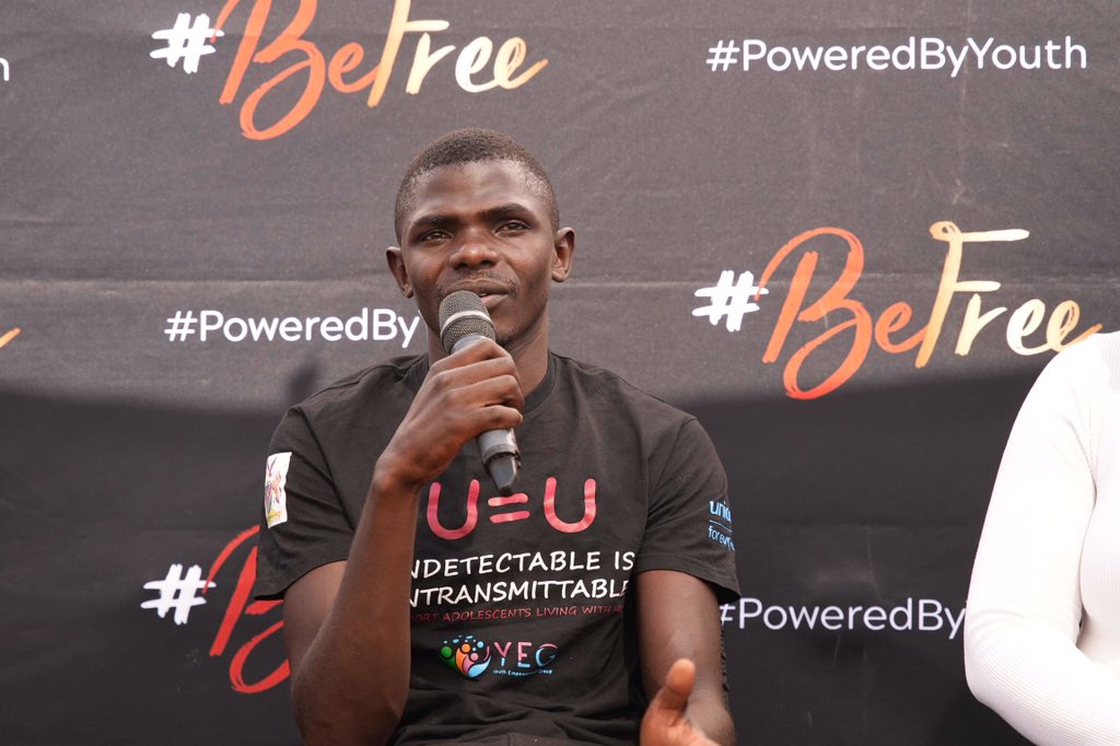 BeFreeYouth's tweet photo. As the founder of Youth Empowerment Group, Lazarus explained their importance in society. “Youth organisations can serve as safe spaces for young HIV-positive individuals by having discussions and sharing experiences,” he said.

#BeFreeWalk4Wellness https://t.co/6hn2ciEruU