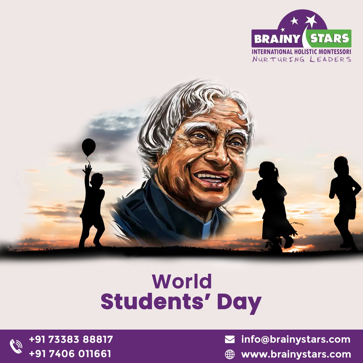Embrace your past, be confident in your present, and face your future fearlessly-A P J Abdul Kalam

#Studentsday
#EmbraceYourPast
#ConfidentPresent
#FearlessFuture
#KalamWisdom
#InspirationQuotes
